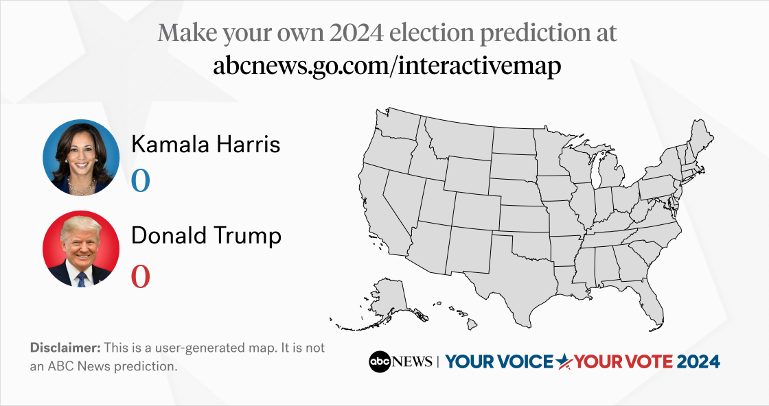 2020 Electoral Interactive Map - ABC News